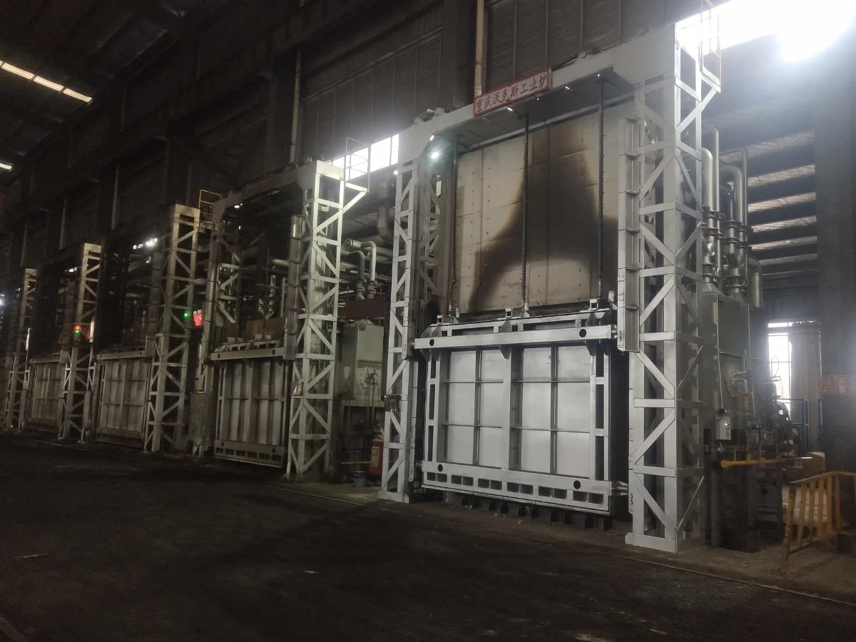 Природный газ Low NOx используется простая регенеративная камера нагревательная промышленная печь