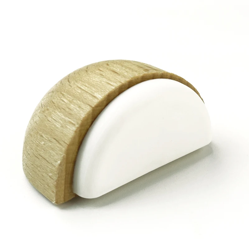 Деревянная круглая резиновая ограничитель для двери протектор стен