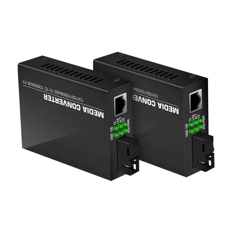 Ethernet to Fiber Multimode Media Converter