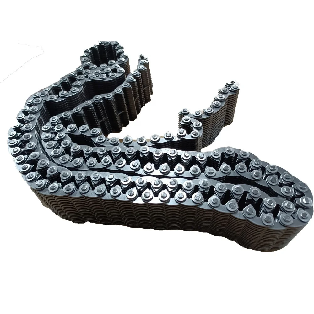 Length 3000mm Flank Contact CL10 Silent Toothed Chain