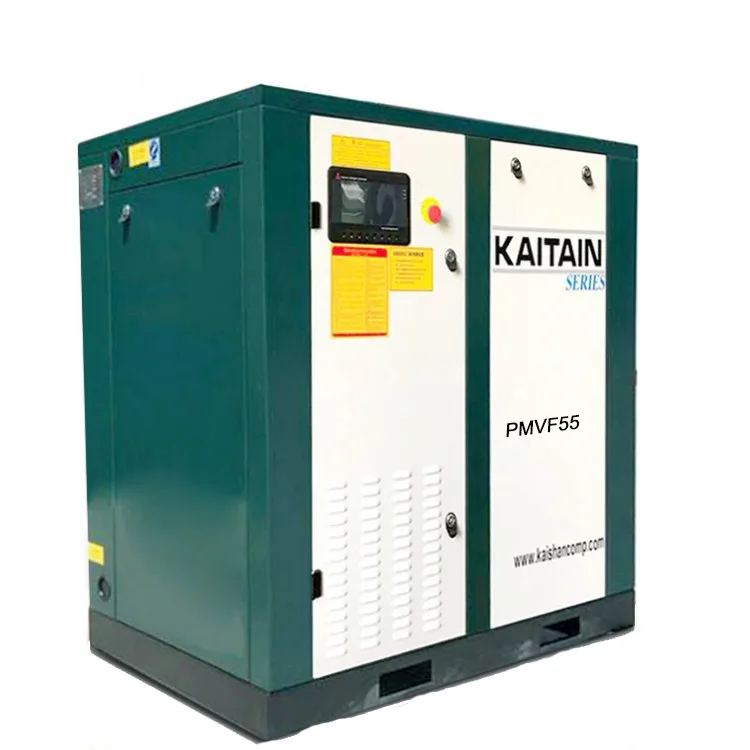 blowing machine high pressure inverter screw two stage air compressor