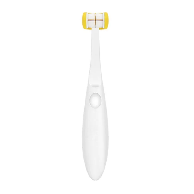 New 3 Sided Toothbrush Triple Autism Sensory Mantis Shape Toothbrushes Kids Training Tooth brush with Three side Bristle
