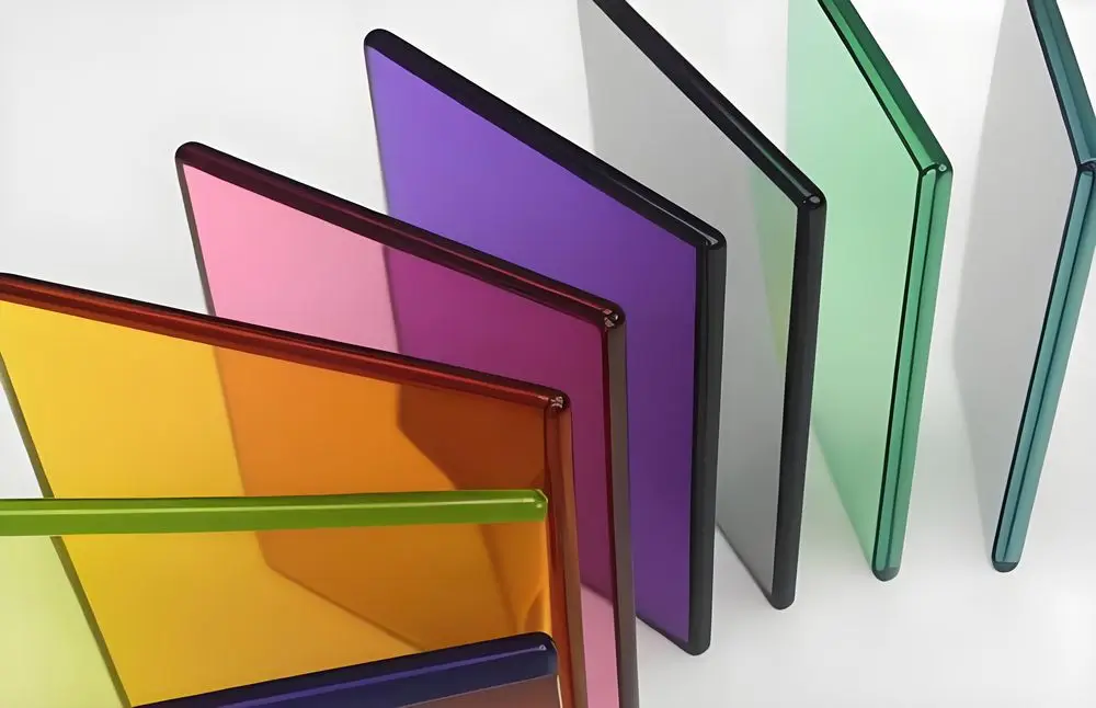 Chinese Factory Price High Quality Customization Colored Transparent Laminated Glass For Decoration