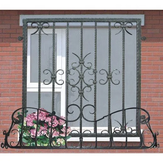 Top-selling modern metal window grills design