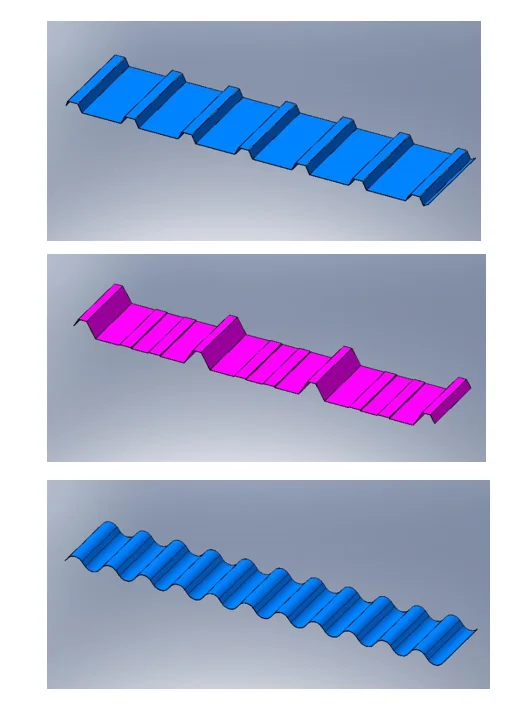 double profile roll forming machine
