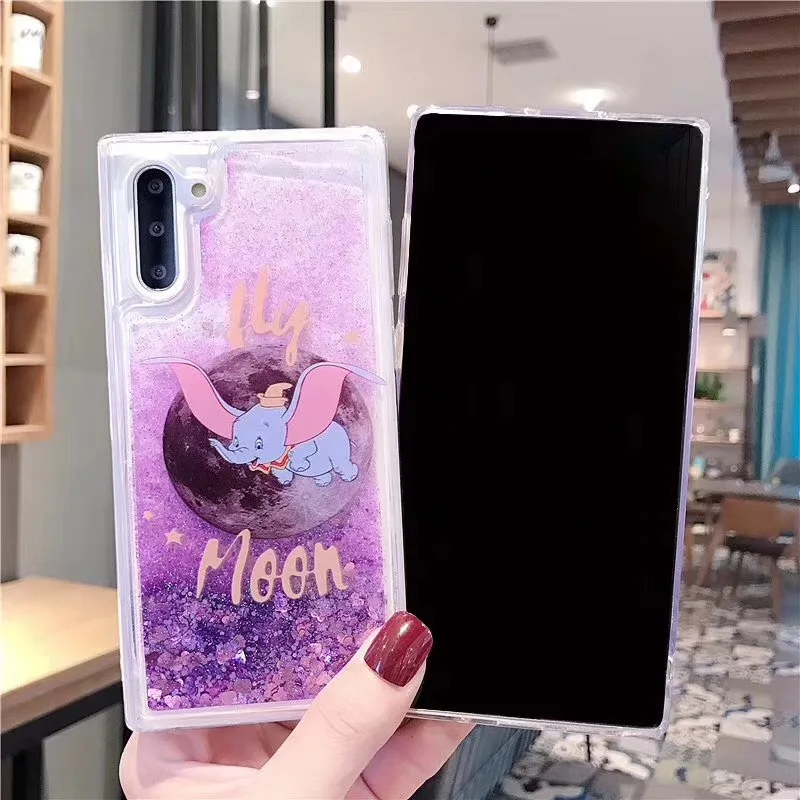 Quicksand  Elephant Phone Case For Samsung Galaxy  S7 Edge S8 S9 S10 Plus A3 A5 A7 J5 J6 J7 J8 2017 A6 A8 A50  Note 8 9 10 Case