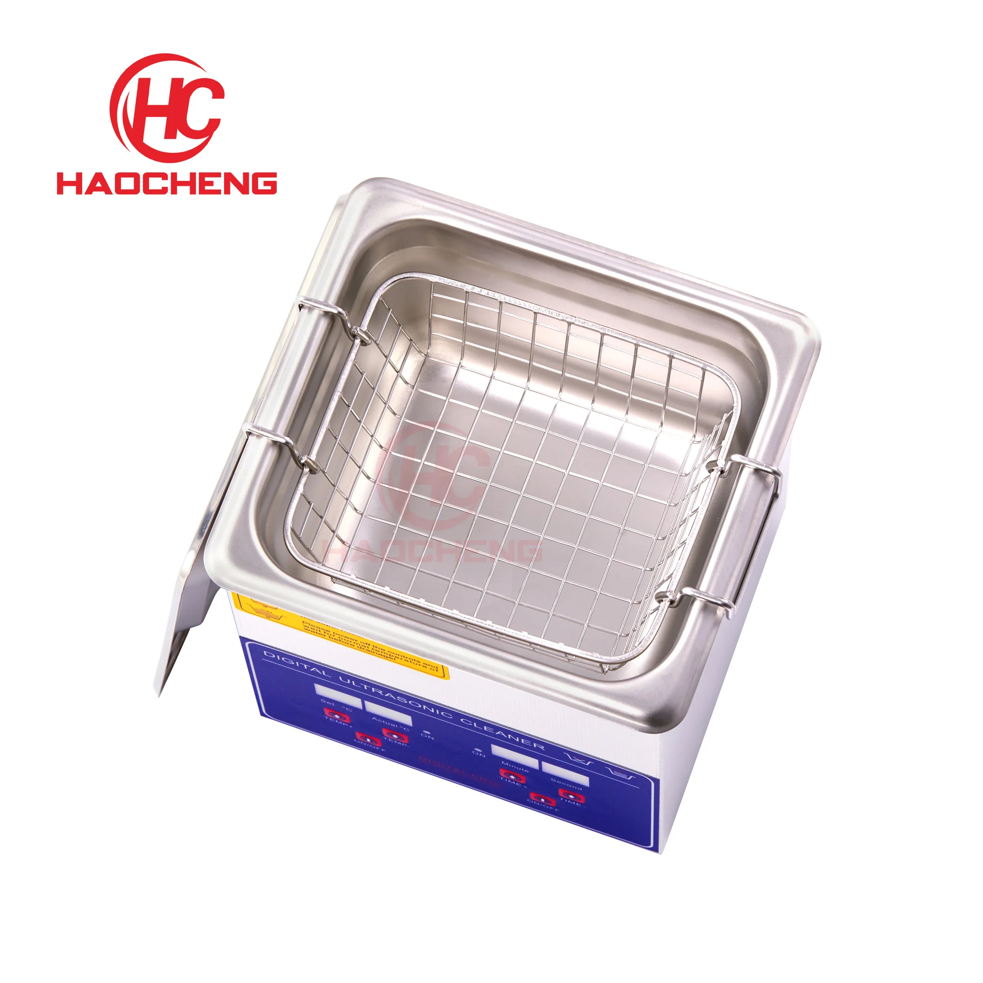 table top multi frequency ultrasonic cleaner with heater and timer