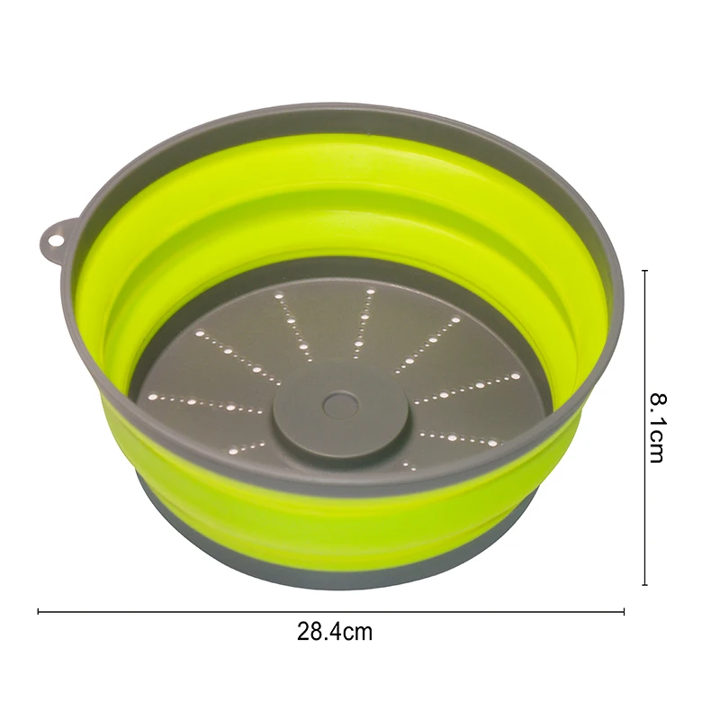 new kitchenware draincollapsible table Dish colander BPA free plastic food covers Insulation cooked Food tool Warm Keeper