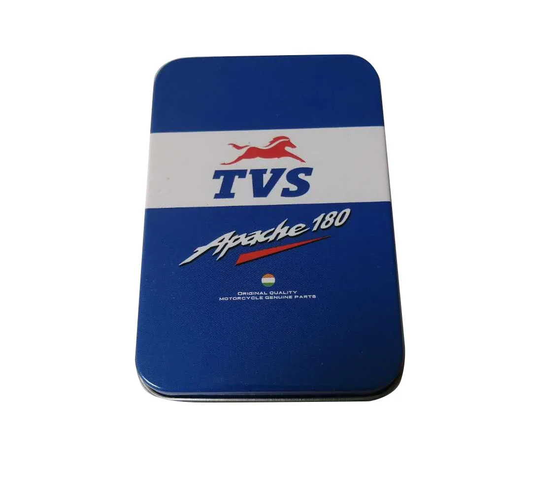 Original quality Decorative small  Metal Boxes Trade Assurance Square Packaging Small goods Tin Box  for genuine parts