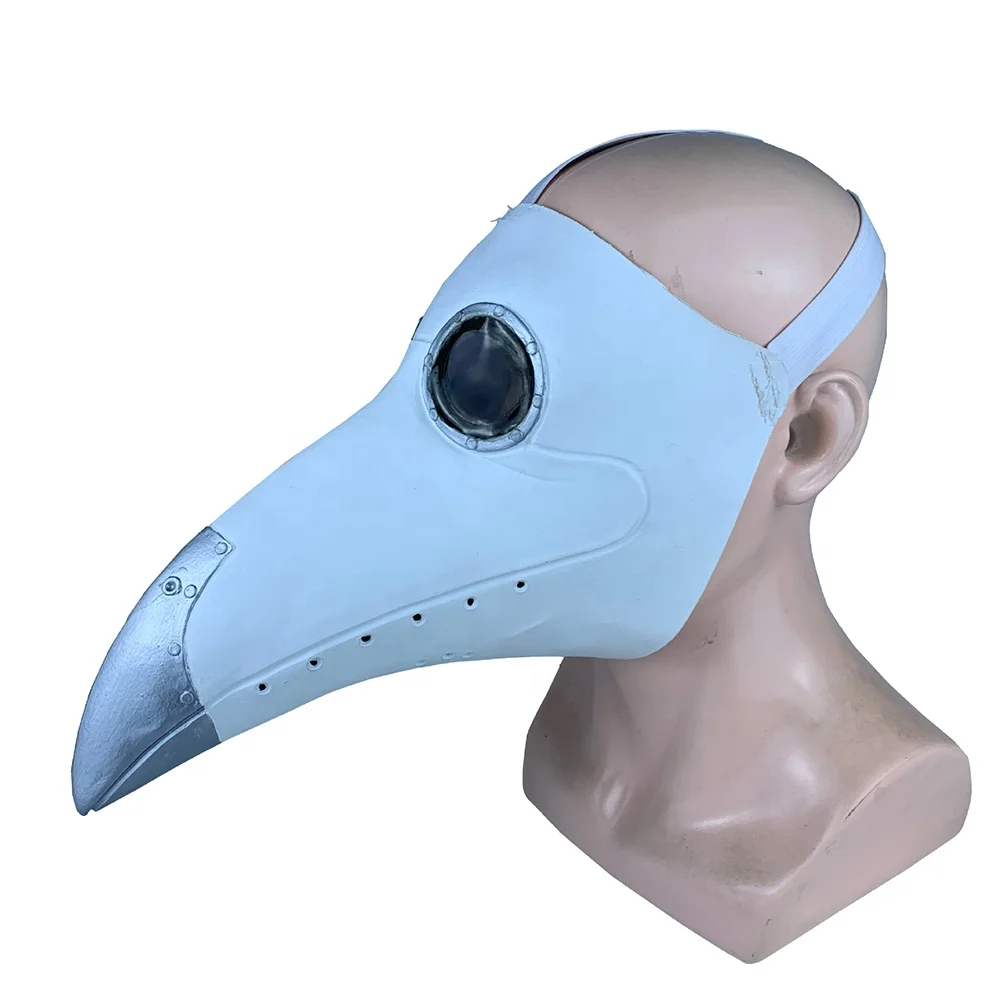 Plague Doctor Birds Long Nose Beak Masks Halloween Costume Steam Punk Cosplay Party Mask