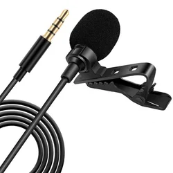 Wired Omni-direction Microphone  Lavalier Lighting Port Mini Clip Mic Mobile Phone Microphone for IP 11 12 13
