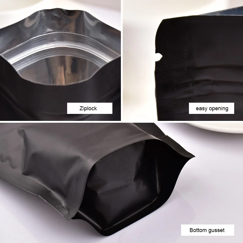Secure Moist Protection Packaging Launch Easy Access Aluminum Doypack Custom Standing Up Bag Pouch Food Packaging Bags