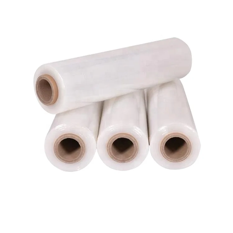 Soft thin plastic film pallet wrap stretch film hand portable pallet wrapping manual industrial plastic wrap paper