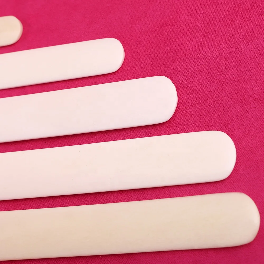 Creasing Paper Board Book Binding Tool Round Ends Genuine Bone Folder