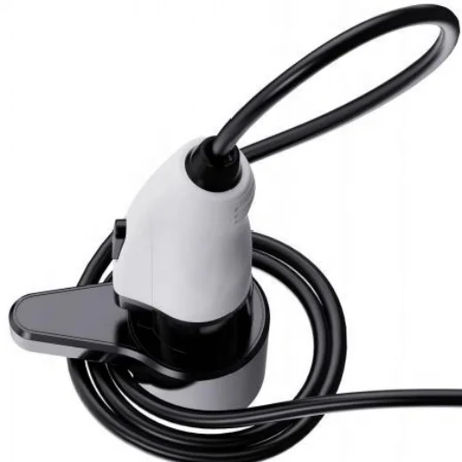 Single Gun Portable 16A Ev Charger Cable Type 2 To Type 2 Plug Ev Side Connector Iec62196 Female Single Phase