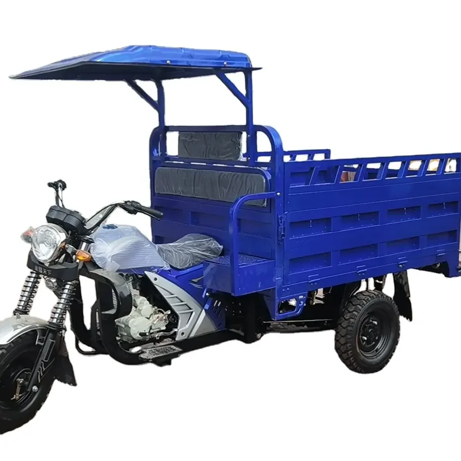 150cc 200cc 3-колесный бензиновый трехколесный грузовой мотоцикл для грузового