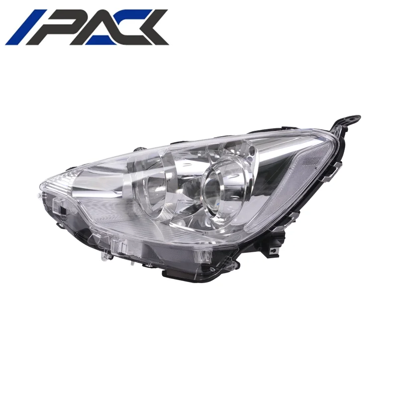 I-PACK Halon & Xenon Lights Head Light 81110-52E60 81150-52E60 for Toyota Aqua Prius C 2012-2015 Head Lamp