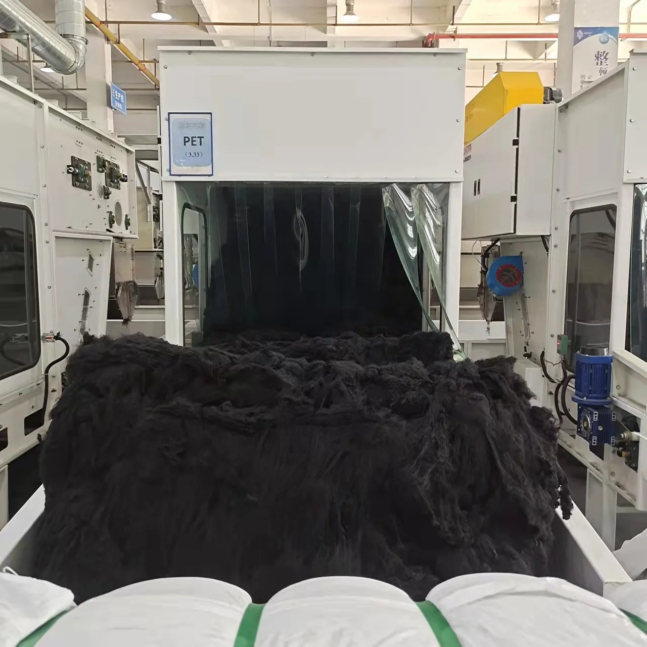 China Manufactory Non-woven Felt Waste Fabric cotton polyester fiber opening machine