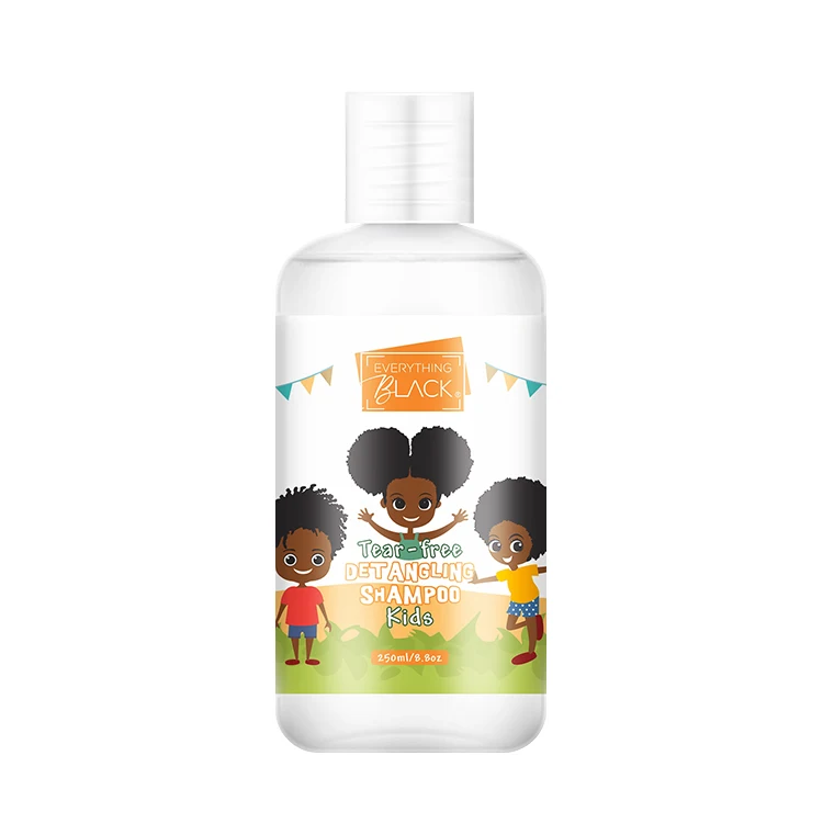 Everythingblack Sultfate Free Paraben Free Organic Safety Natural Kids Shampoo hair care products for Kinky Curls