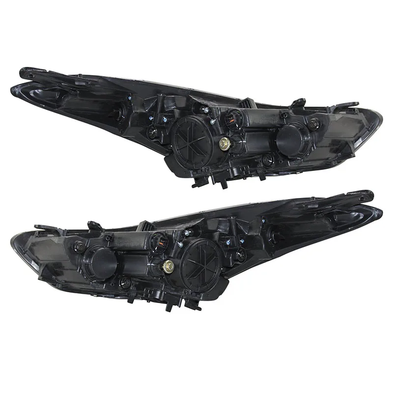 Halogen Front Headlamp Black For Hyundai Elantra 2011 2012 2013