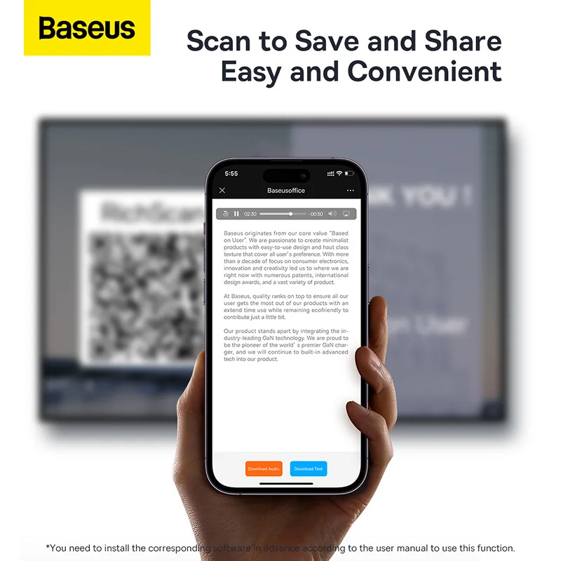 Оптовая продажа оригинальный 100% Baseus оранжевый точечный беспроводной ведущий красная лазерная зарядка версия