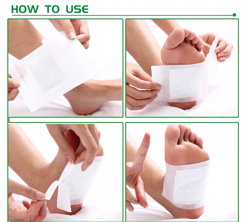 Problem Solving Products Custom Cleansing Foot Pads Health Care Products Foot massage Pad 2 In 1 Bamboo Detox Foot Patch