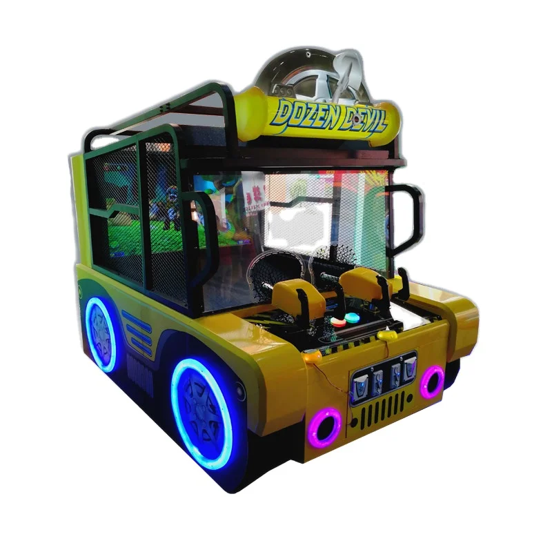 high quality coin operated shooting simulators arcade games video game consoles in amusement park for sale