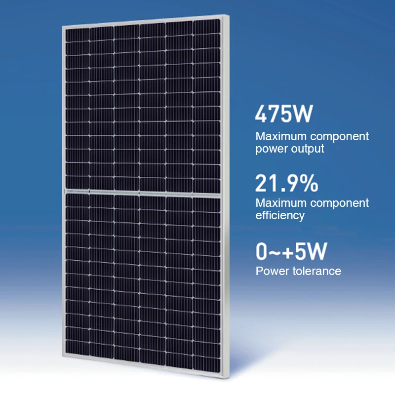 450W monocrystalline solar panel household photovoltaic panel grid-connected power generation system