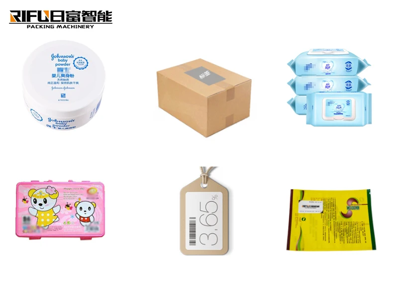 Automatic round corner carton box labeler labeling machine