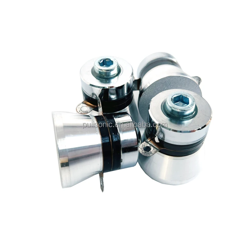 Piezoelectric Ultrasonic Transducer 40khz 50W For Ultrasonic Metal Ceramic Anilox Roller Cleaning Machine
