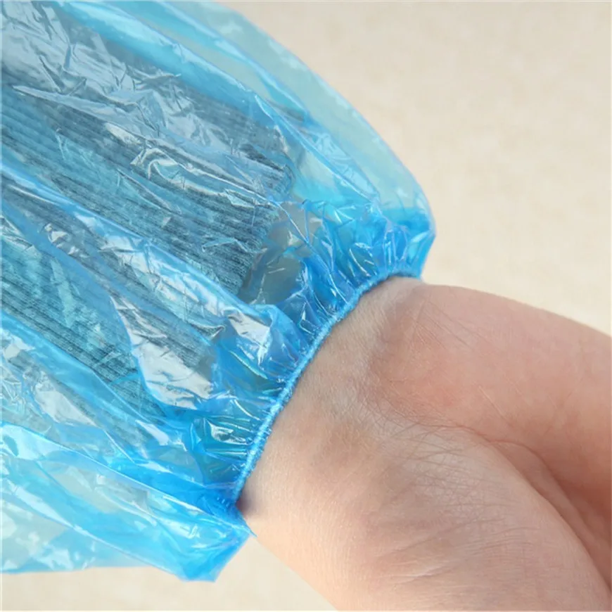 
Waterproof Polyethylene Ldpe Plastic Disposable Pe Oversleeve Arm Sleeve Cover 