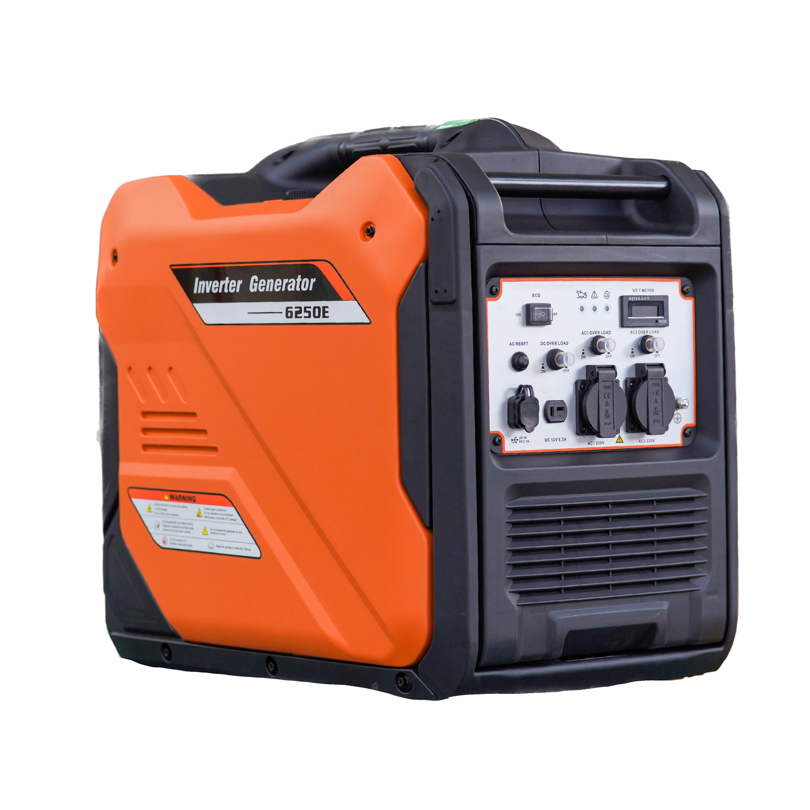 Home Camping Outdoor 5500W Silent Gasoline Generator 50HZ 60HZ Portable Inverter Generator Prices