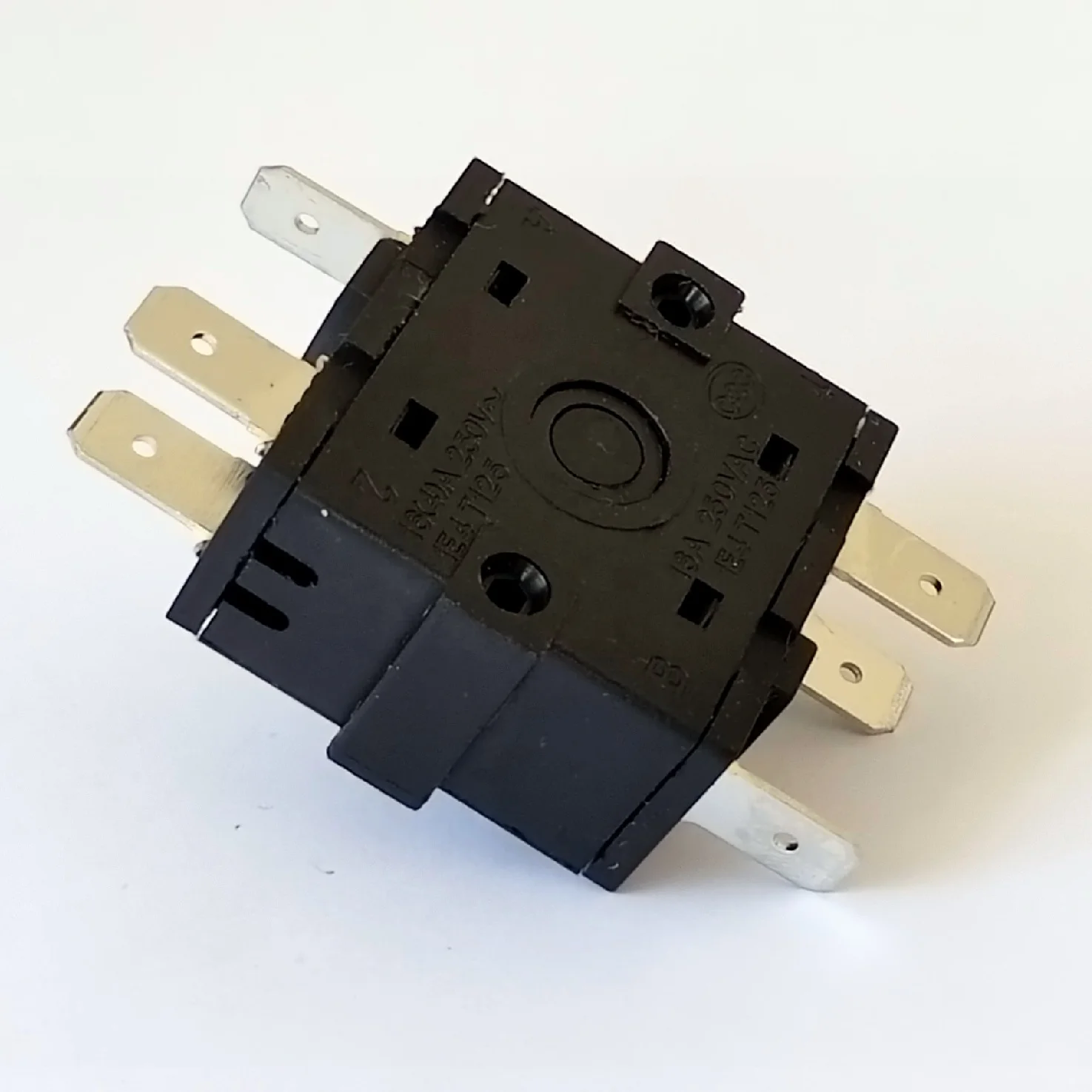 6 контактные, электрические миниатюрный вентиляторный отопитель с поворотным переключателем 5 шагов переключатель 16A 250V