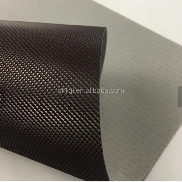 PU diamond pattern industrial belt is non-slip and suitable for food assembly line low-angle climbing conveying