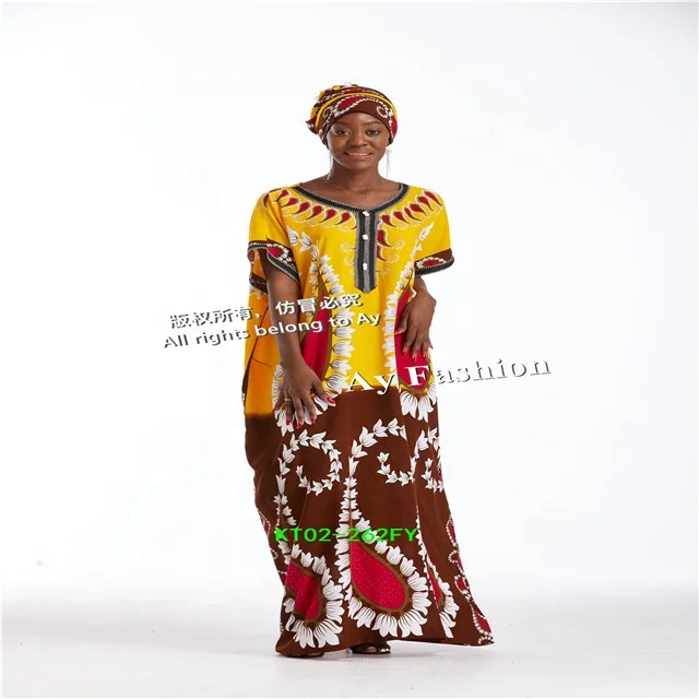 Ay Fashion Women Casual Robe Muslim Dresses Clothes