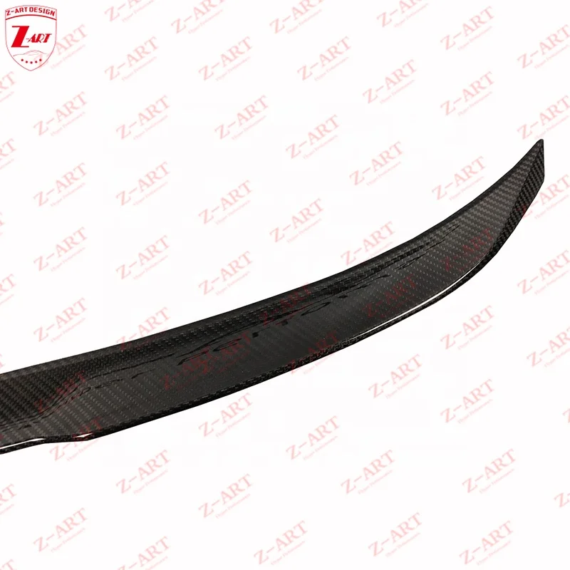 Z-ART 2021+ M4 Carbon Fiber Tail Wing For BMW M3 Carbon Fiber Rear Trunk Spoiler For BMW G80 G82 G20 G22 Rear Aero Wing