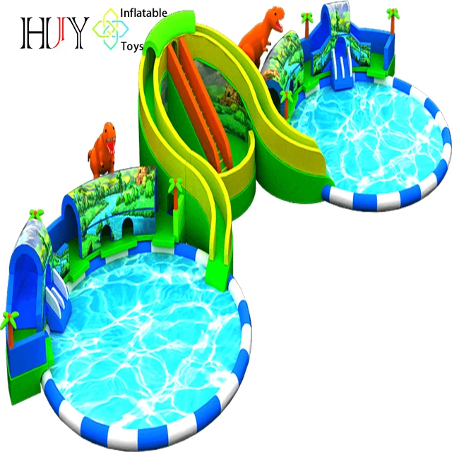 
 Китайские наружные детские надувные водные бассейны по низкой цене, парк, коммерческий большой прямоугольный ПВХ взрослый бассейн  
