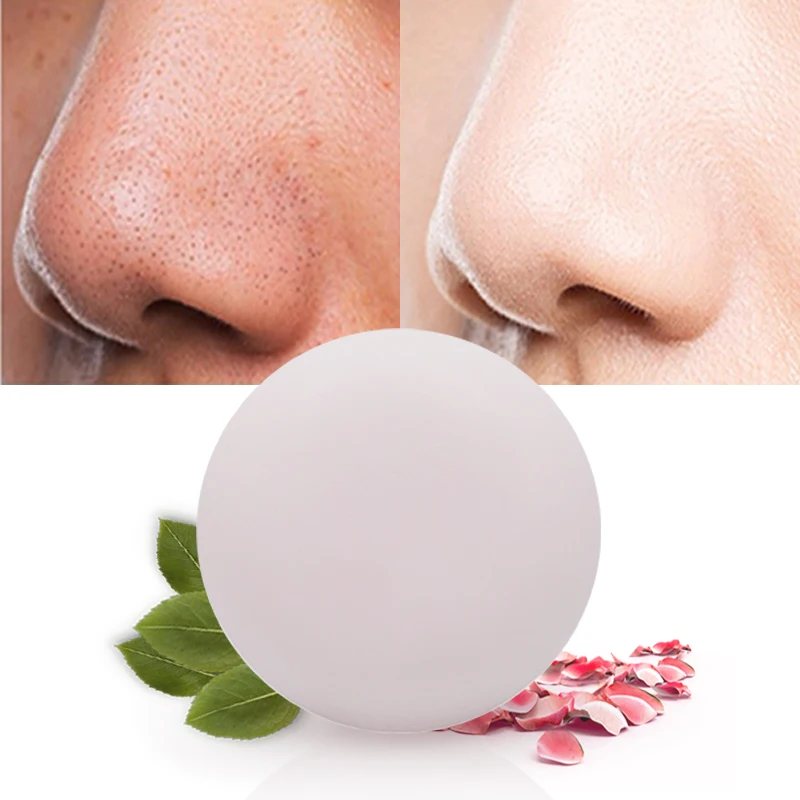 New Formula No LOGO 100% Natural Bath Toilet Soap Body Face Whitening Acne Handmade Glycerin Rose Soap