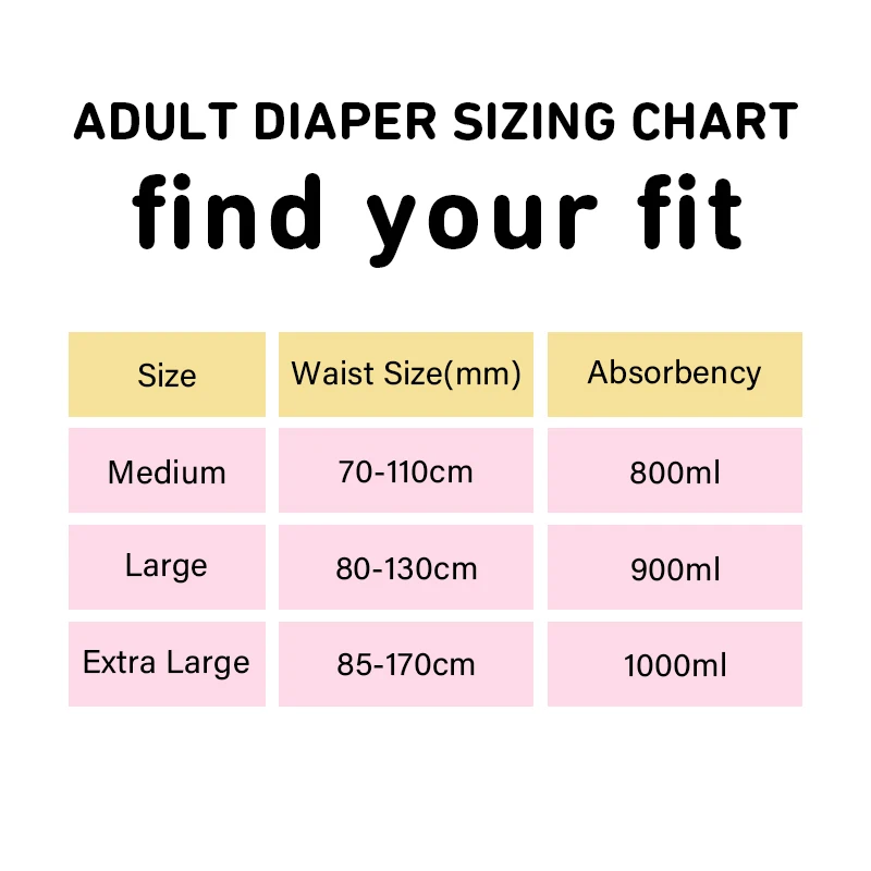 Cheap Factory Price Malaysia Diaper Non Woven Sanitary Pads Adult Diapers With High Quality