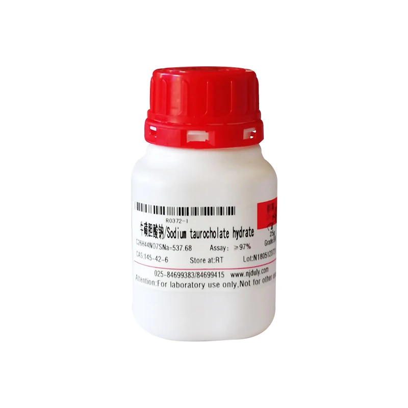 Provide high quality research reagent Sodium taurocholate CAS 145-42-6
