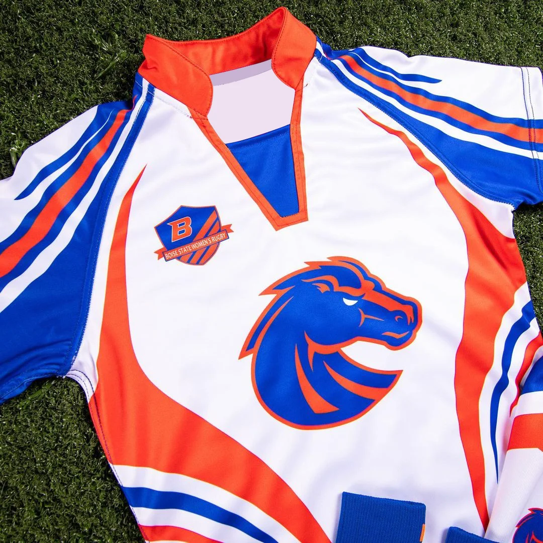 2021 полиэстер для детей, оптовая продажа, комплект командной формы с сублимационной печатью, двухсторонний комплект униформы одинарной лиги, шорты для регби, Джерси