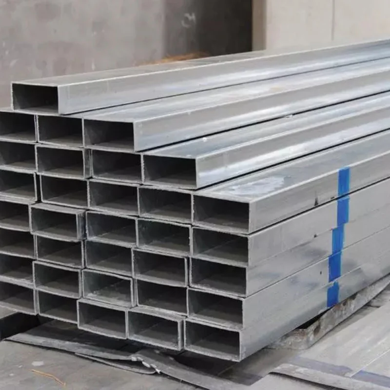 Оптовая продажа 40x60 оцинкованная прямоугольная стальная труба 80x80 125x125 s355j2h квадратная