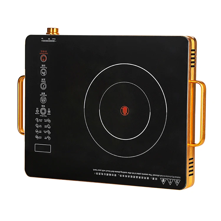 Hot Sell Aluminum alloy 2200w Single burner Touchpad Knob cooker induction commercial infrared cooker