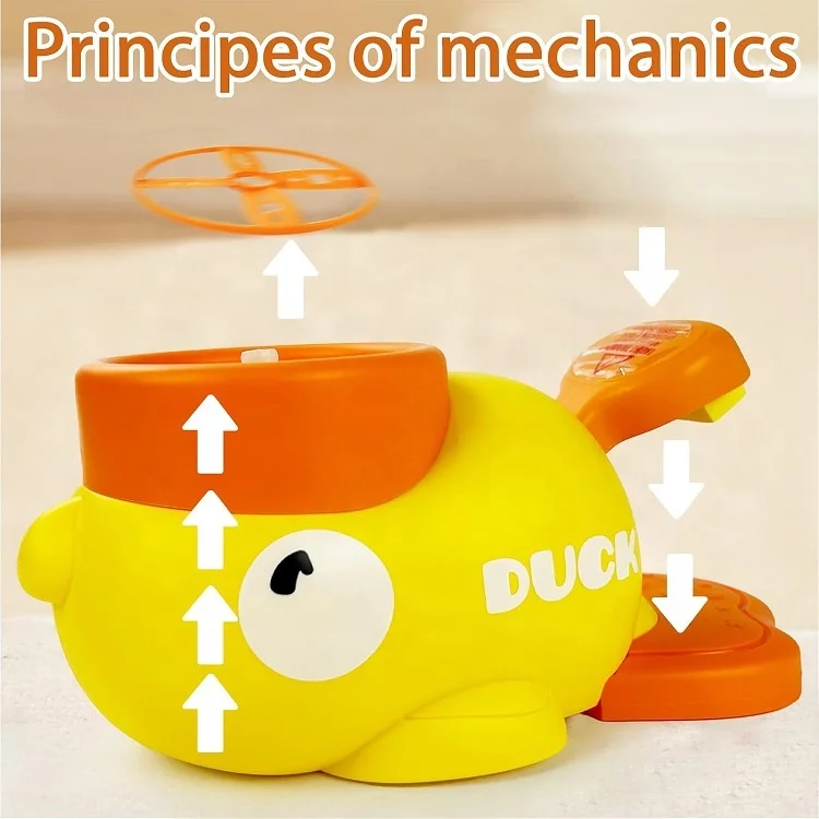 Игрушки на открытом воздухе для детей: Stomp Launcher Flying Spinner Disc chining Activities-семейные игры заднем дворе игрушки снаружи