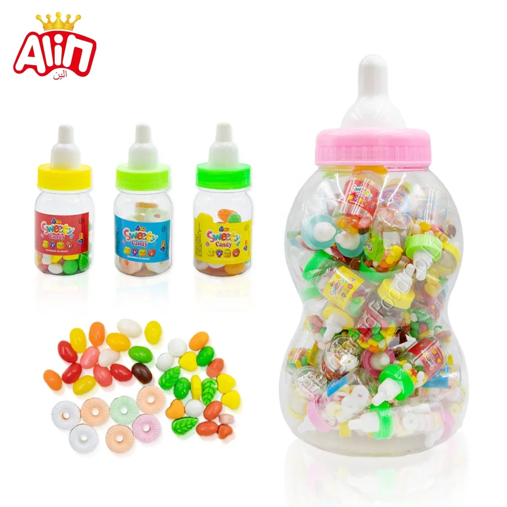 candies and sweets bulk halal sweets Big bottle baby bottle candy pacifier candy