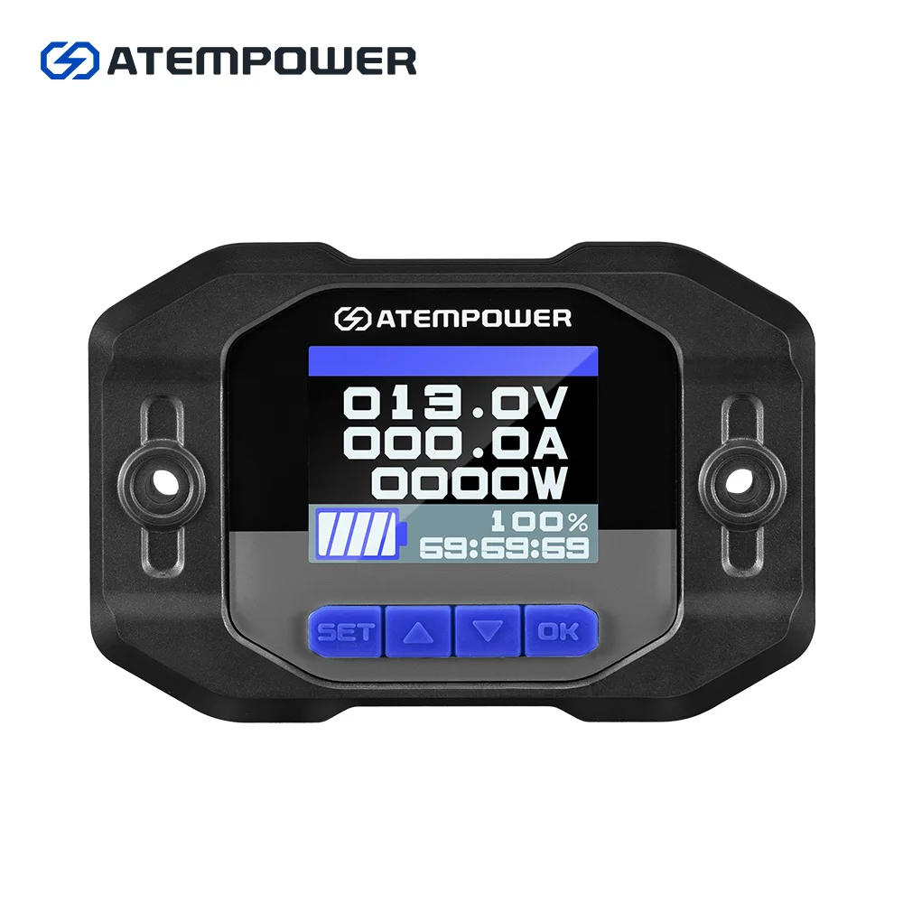 ATEM POWER 12V 100A тестер батареи в режиме реального времени RV монитор автомобиля для