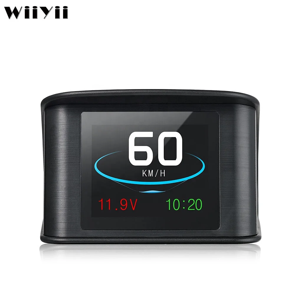 Hot Sell Car Hud T600 Hud Head up Display GPS Computer Car Digital Driving Speedometer Mileage Fuel Voltage