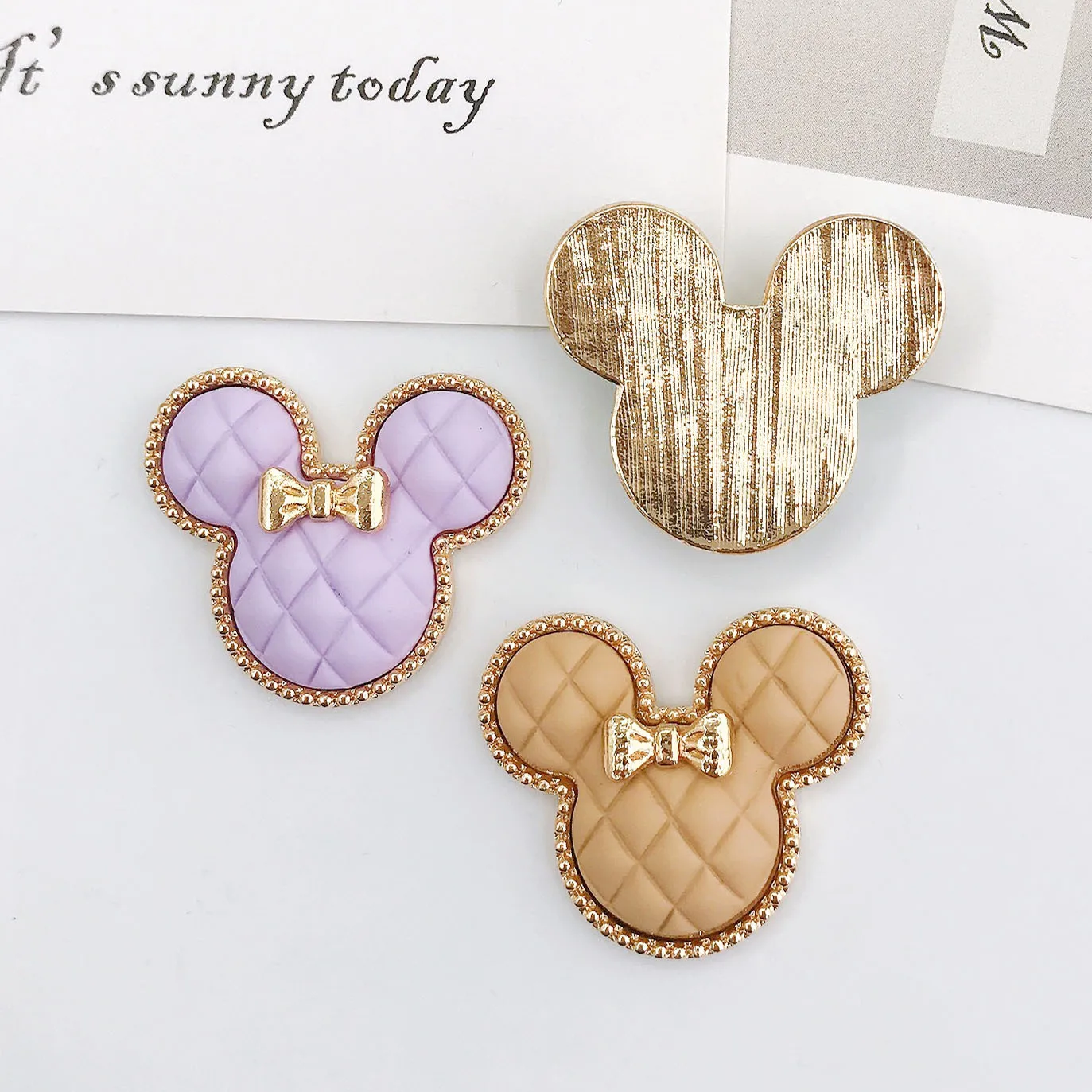 mouse  Shoe Accessories Decorations Metal Shoe Charms for lady man shoes