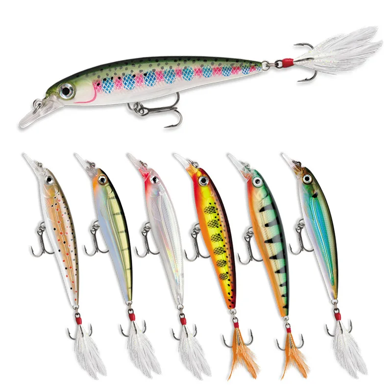 Wholesale Luya Bait 95Mm/13G High Transmittance Strong Lure Fish Sea Trout Fishing Lures