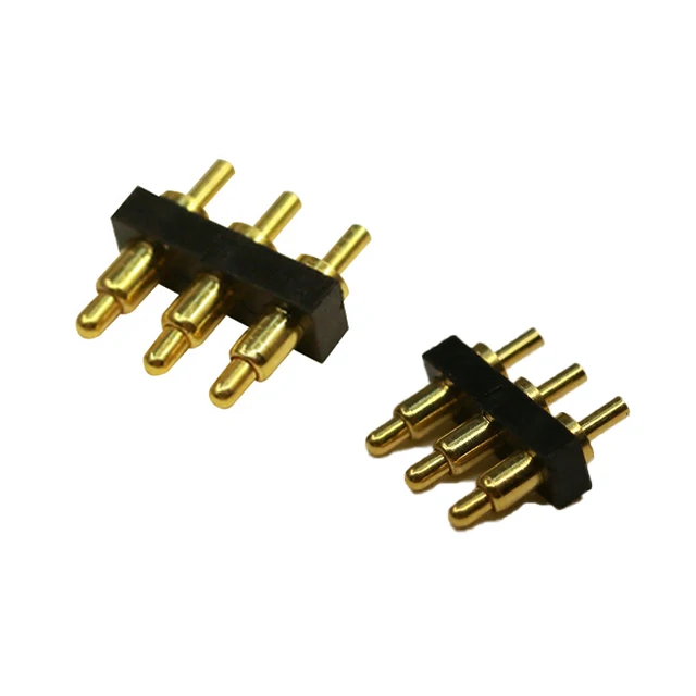 
Customized 3 pin Male spring type pogo pin connector 